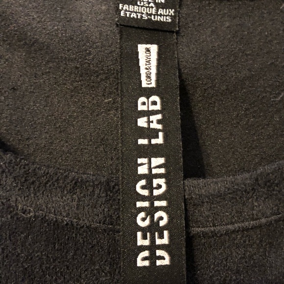 Design Lab Cropped Suede Top - Picture 7 of 7